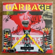 GARBAGE - ANTHOLOGY - 2LP Yellow Vinyl - AUTOGRAFY !