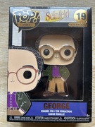FUNKO POP PIN - TELEVISION - SEINFELD - GEORGE - 19