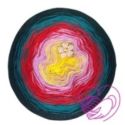 Motki Ombre Bawełna Akryl 3 Nitki 1000 m Magiczne Sploty