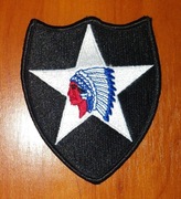 Naszywka - US Army - 2nd Infantry Division "Indianhead"
