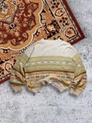 Vintage sweter kolorowy wzory
