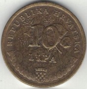 Chorwacja 10 lipa lip 1993 - 20 mm - nr 3