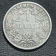 1 Marka 1907 rok „A”