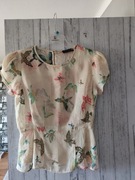 Bluzka damska z motylkami 42 SAVIDA