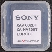 Aktualizacja map stacji multimedialnej Sony