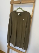 Koszulka z długim rękawem G-Star RAW 100% bawełna