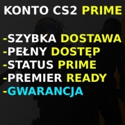 KONTO STEAM CS2 PRIME PREMIER READY | CS GO | GWARANCJA
