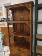 Witryna drewniana w stylu kolonialnym indyjska 