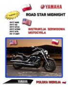 YAMAHA XV 1700 MIDNIGHT ROAD STAR 2005r USA GAZNIK SERWISOWKA j.POLSKI