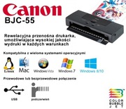 Canon BJC-55 * drukarka mobilna przenośna * kurora 