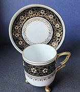 Mitterteich Bawaria, duo na nóżkach, Sygn. 1931-1945 !!! , antyk, ideał.