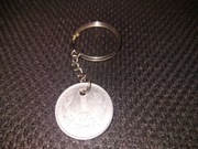 Wisiorek 1 zł moneta z czasów PRL