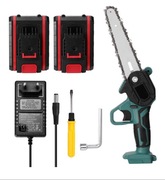 Mini Pilarka łańcuchowa elektryczna piła łańcuchowa 21 V 2x aku 1,2Ah