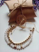 Nowy komplet dwóch bransoletek dla dziewczynki