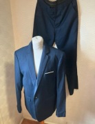Garnitur Męski L Granatowy  All the Man