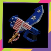 Old Glory Set (Amerilaser + Old Glory) MM2 Murder Mystery 2 Roblox