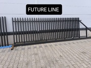 Brama przesuwna grzebieniowa 4mx1,42m, ocynk + RAL,  5m światło