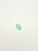 Zawieszka sea glass morskie szkło do naszyjnika biżuteria morska turkusowa