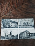 Gruss aus Hermsdorf O-L- Jerzmanki karczma sądowa i Dworzec.