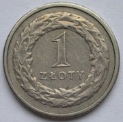Polska 1 złoty 1990 - E11 -  YS