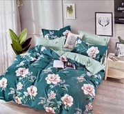 Pościel 160x200cm + 2 Poszewki na poduszki 100% Bawełna PARIS LUXURY