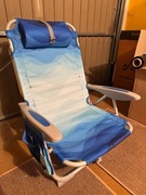 Krzesło plażowe / kempingowe WEJOY z funkcją plecaka – nowe