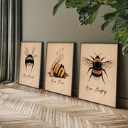 Obraz drukowany na płótnie z motywem Pszczół 30x40