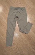 Jasno zielone khaki legginsy spodnie getry Inextenso 5 lat Basic style