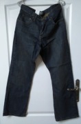 Jeansy Wrangler VINTAGE relaxed boot W34 L30, graf
