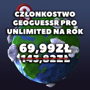 ROCZNE CZŁONKOSTWO PRO UNLIMITED GEOGUESSR | SUBSKRYBCJA GEOGUESSR