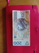 Banknot NBP 200 zł Seria YB Rosnący 1994 r