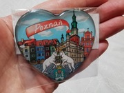 Magnes na lodówkę POLSKA Poznań koziołki rynek