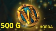 WARMANE ONYXIA WOW 500 SZTUK golda GOLD HORDA HORDE