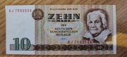 Sprzedam banknoty 10 marek z 1971r.