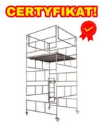 Rusztowanie warszawskie z CERTYFIKATEM rusztowania solidne 11,8m rob BHP