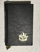 Brewiarz, Liturgia Godzin Tom I, złocone brzegi, piękne, ozdobne zakładki