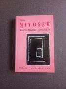 Zofia Mitosek, Teoria badań literackich