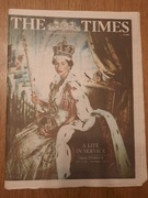 The Times Queen Elizabeth II Królowa Elżbieta wydanie specjalne