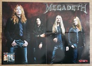 Magazyn muzyczny z 2007 r. (Duży plakat: MEGADETH - Format A2) - NOWY!