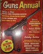 Magazyn, katalog Guns Annual 1970 rok.