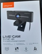 Rewelacyjna kamera internetowa 4K CREATIVE LIVE! CAM SYNC V4