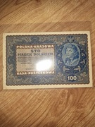 100 marek Polskich  1919 rok