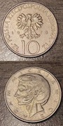 Polska moneta obiegowa 10 zł 1975