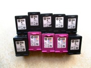 PUSTE CARDIDGE-10 SZTUK-HP 650-OKAZJA!!!