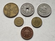 Korona, kopiejka, Kuna- różne monety 