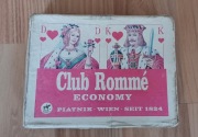 Karty do gry Piatnik Club Rommé Economy (2 x 55) nr 2171 używane