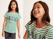 Mango koszulka w paski i cekiny 9 10 lat