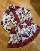 Sukienka 65% len S/M na święta okazje i na co dzień. 