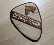 Naszywka - US Army - 1st Cavalry Division "The First Team" - Desert Storm