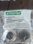 SIMPLEX Klemmverschraubung A11 15x1 Eurokonus 3/4" F11170 